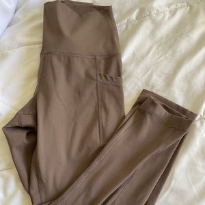 Brown Athletic Leggings